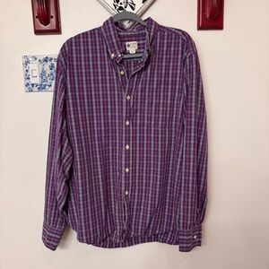 J.Crew washed tartan shirt